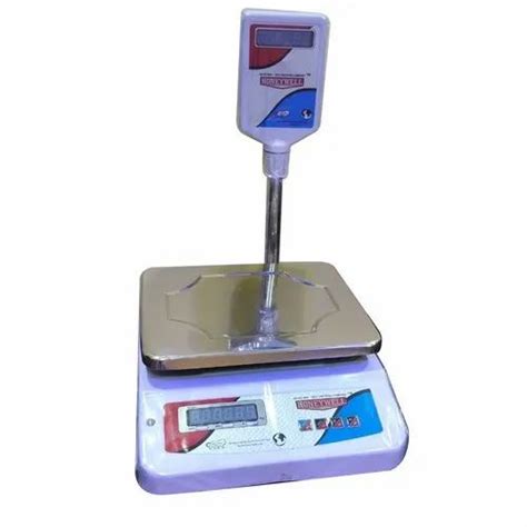 Smart Electronics Mild Steel Tabletop Counter Weighing Scale Size