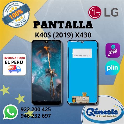 Lg K S Pantalla Completa Original Genesis Multiservicios Online