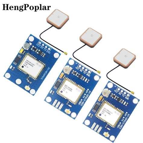 M Dulo Gps Con Control De Vuelo Eeprom Mwc Apm Antena Grande Para