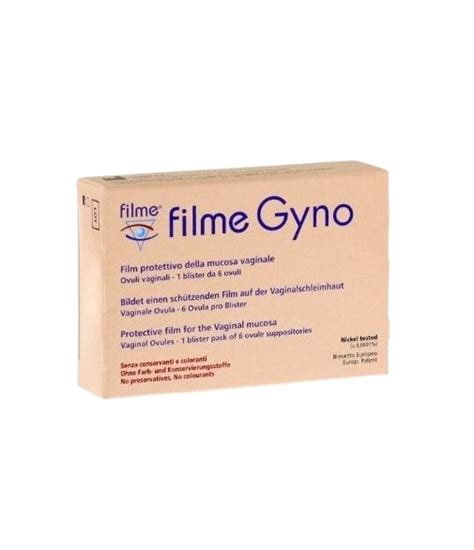 Filme Gyno V Óvulos Vaginales 6 Unidades