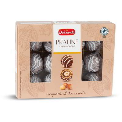 Praline Con Crema Cacao Ricoperti Di Nocciola Dolciando Eurospin