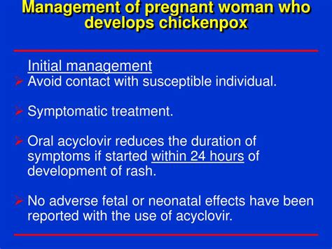 Ppt Chickenpox In Pregnancy Powerpoint Presentation Free Download Id 1201210