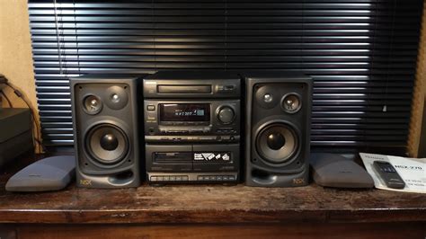 Mínicomponente Aiwa NSX 270 TB AUDIO YouTube