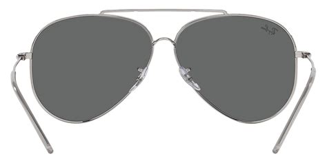 Ray Ban Aviator Reverse RBR0101S 003 GR 59 Silver Sunglasses