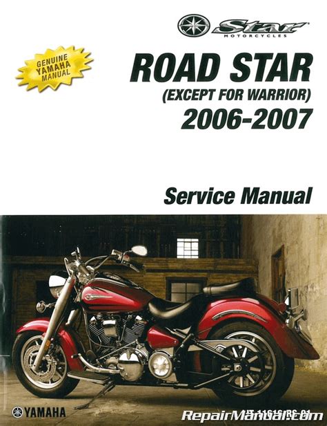 1999 2007 Yamaha XV1600 XV1700 Road Star Motorcycle Service Manual