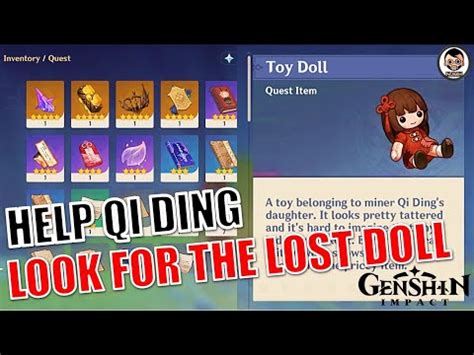 Help Qi Ding Look For The Lost Doll The Chasm S Bounty Genshin