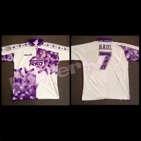 Jual Jersey RETRO Reall MadridD 3rd 1996 1997 OFFICIAL Cetak Nama