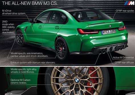 2024 Bmw M3 Cs Exterior Highlights Rear Performancedrive