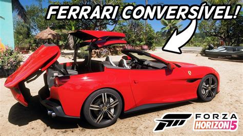 Avalia O Ferrari Portofino Abrindo A Capota Convers Vel Forza