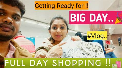 FULL DAY SHOPPING Getting Ready For Special Day Shopping Vlog Tamil