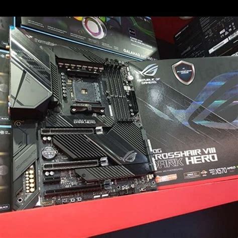 Jual Asus Rog Crosshair Viii Dark Hero Motherboard Am4 Di Seller Cullen