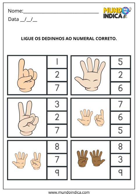 Atividade De Matemática Para Aluno Autista