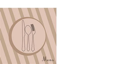 Menu Card Design Texture Meal Silhouette Vector, Texture, Meal ...