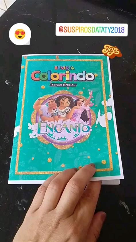 Livrinho De Colorir Filme Encanto Da Disney Maribel Da Disney