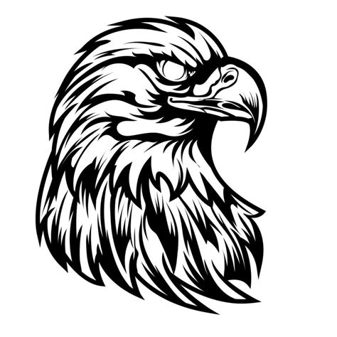 águila Vector Aislado En Blanco Fondo águila Icono Ilustración Aislado Vector Firmar Símbolo