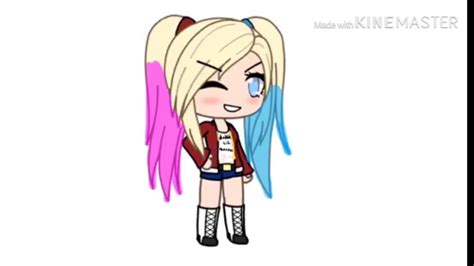 Making Harley Quinn In Gacha Life Edit Youtube