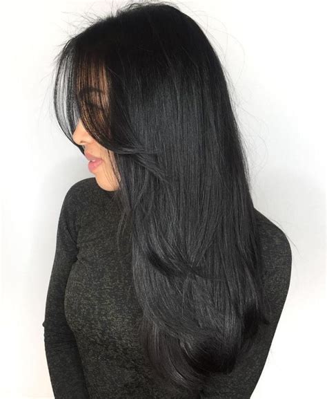 Long Layered Black Hair Long Hair Styles Haircuts For Long Hair With Layers Long Hair With Bangs