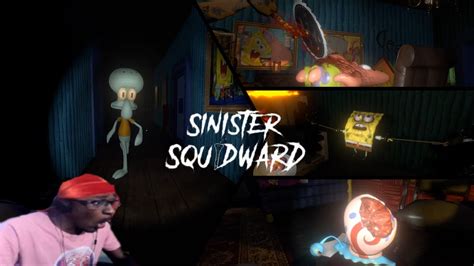 Mad Squid On The Loose L Sinister Squidward L Youtube