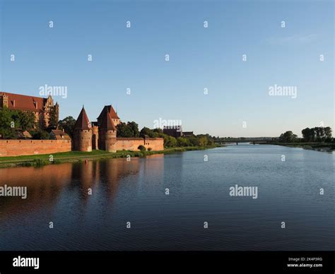 Malbork Castle Poland August 8 2018 Marlbork Ancient Medieval