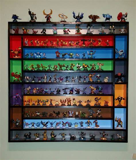 Updated: Coolest Skylanders Shelf... Ever! Built one year ago for the ...