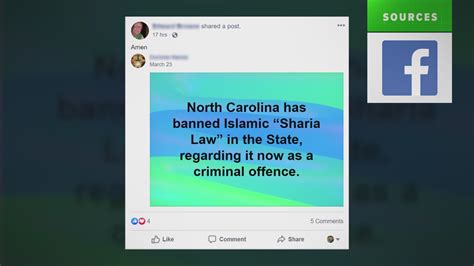 Verify No North Carolina Didn T Ban And Criminalize Sharia Law