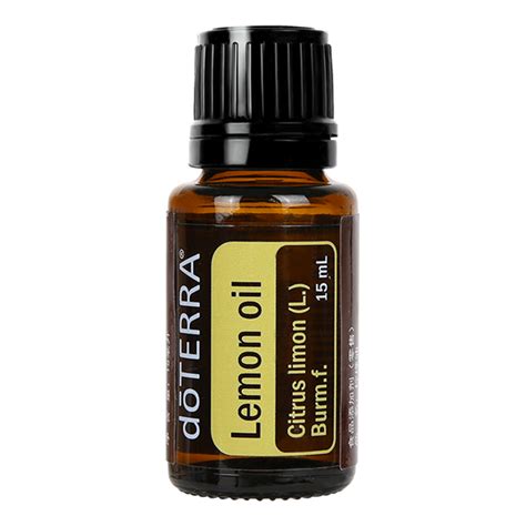 doTERRA多特瑞柠檬精油 Lemon oil香薰按摩口服美国官网正品15ml 虎窝淘