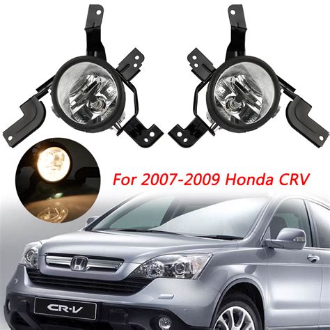 For Honda Crv Cr V Front Bumper Fog Lights Lamp Left Right H