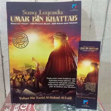 Jual ORI BUKU SANG LEGENDA UMAR BIN KHATTAB Riwayat Hidup 100 Petuah