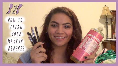 ♡b2b♡back To Basics♡how To Clean Your Makeup Brushes♡ Youtube