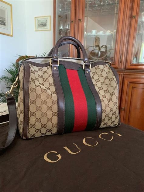 Gucci Boston Bag Mit Schulterriemen Kaufen Auf Ricardo