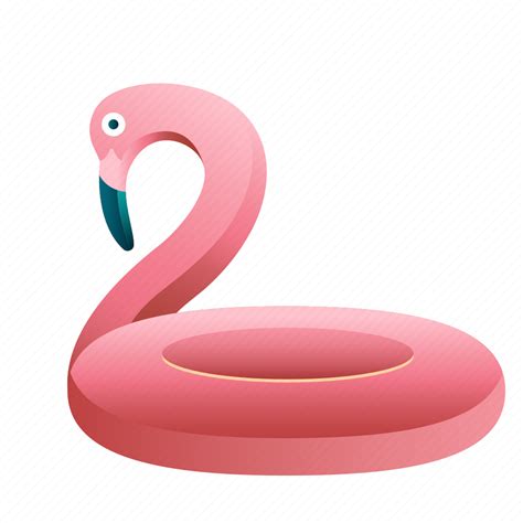 Beach, flamingo, float, holiday, pool, summer, vacation icon - Download ...