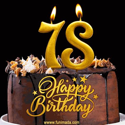 Happy 78th Birthday Animated S