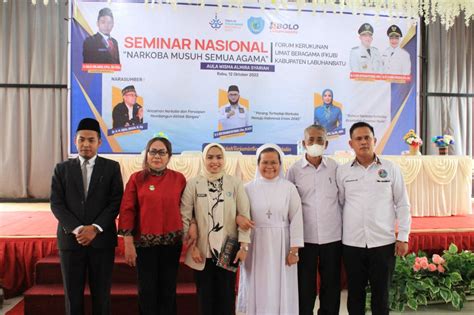 Bupati Labuhanbatu Dr H Erik Adtrada Ritonga Mkm Hadiri Seminar