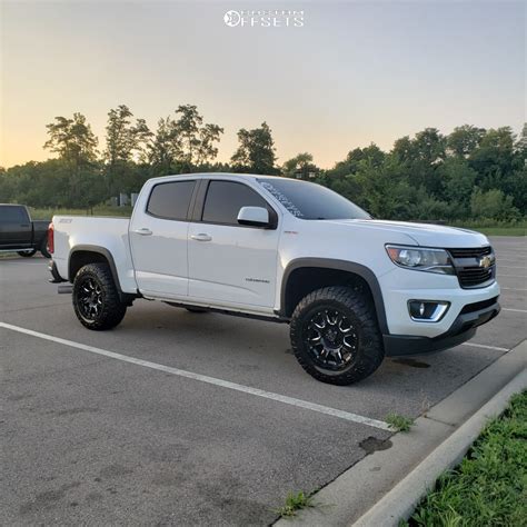 Wheel Offset 2016 Chevrolet Colorado Flush Leveling Kit Custom Offsets