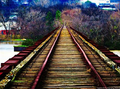 Old Railroad Bridge Tennessee River Sheffield Florence Alabama trains L ...