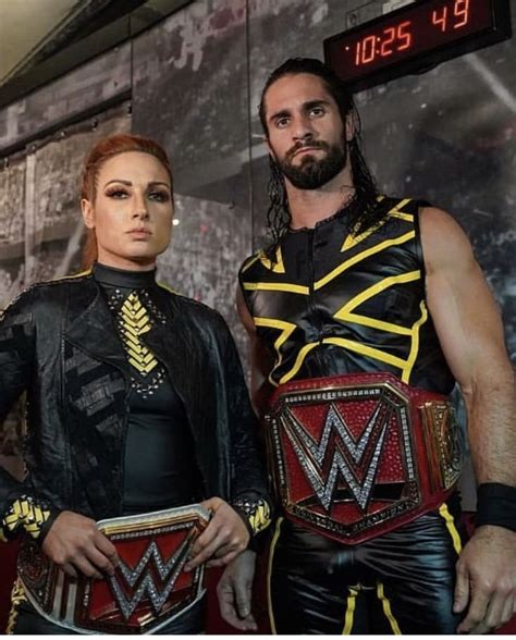 Seth And Becky Becky Wwe Wwe Backstage Wwe Pictures