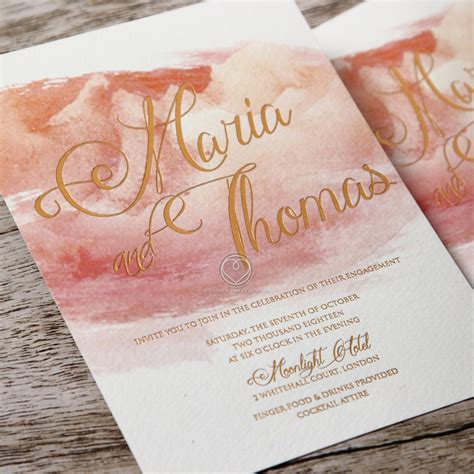 Dusty Rose I Whimsical And Romantic Invitation Styles