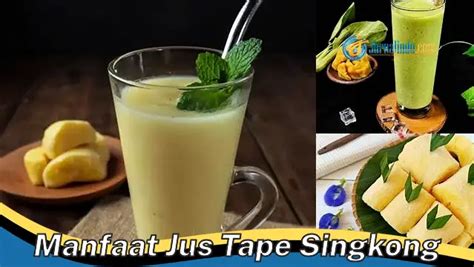 Ketahui 8 Manfaat Jus Tape Singkong Yang Bikin Kamu Penasaran