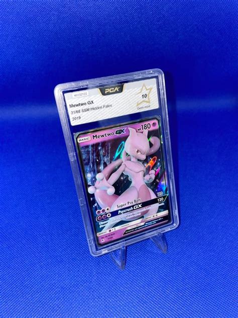 Hidden Fates Pok Mon Graded Card Pca Mewtwo Gx Catawiki