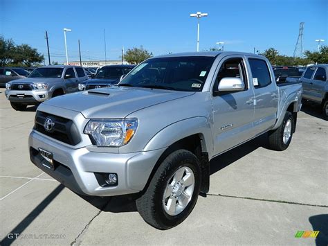 Silver Streak Mica Toyota Tacoma V Trd Sport Prerunner Double Cab