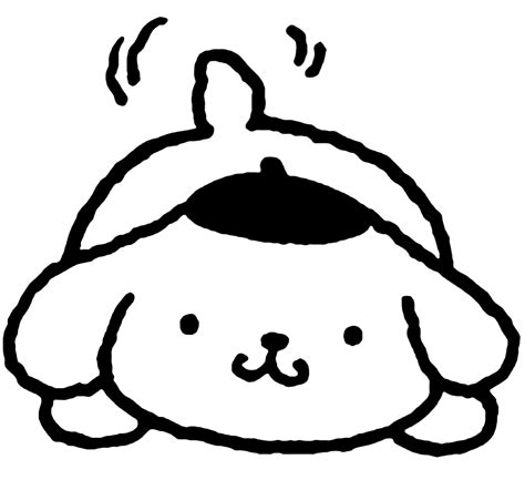 Pom Pom Purin Coloring Pages