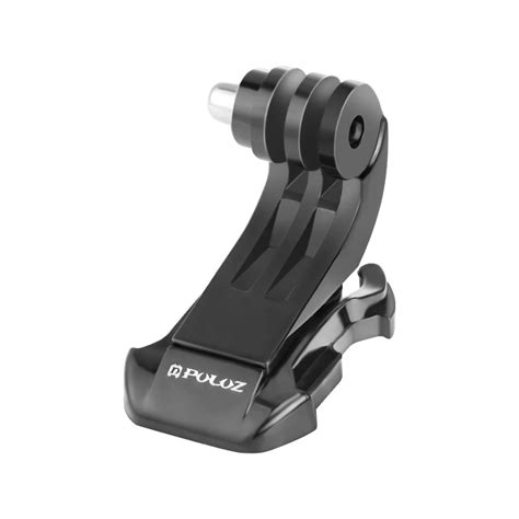 Puluz Black Vertical Surface J Hook Buckle Mount For Gopro New Hero 6