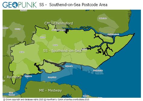 SS Southend-on-Sea Postcode Area