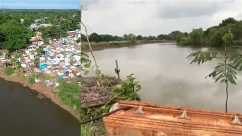 Crecida Del Río Grijalva Arrastró Ataúdes De Un Panteón En Tabasco