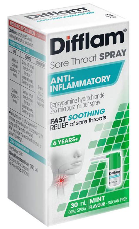 Online Pharmacy Nz Difflam Sore Throat Spray Ml