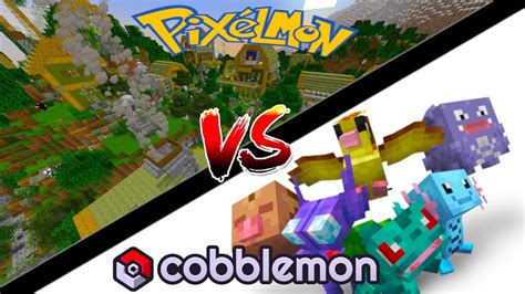 Cobblemon Vs Pixelmon A Comprehensive Comparison Of Minecraft Mods