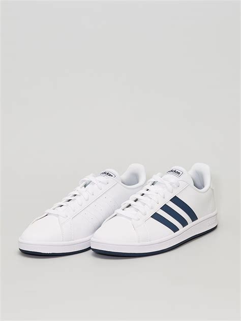 Baskets Adidas Grand Court Base Blanc Kiabi