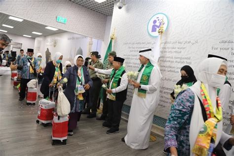 Alhamdulillah Kloter Pertama Sebanyak 390 Jemaah Haji Indonesia Tiba