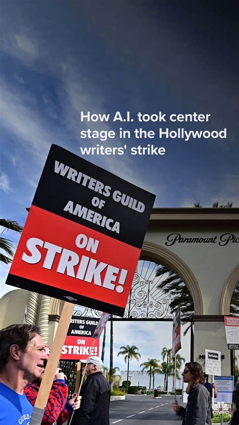 Cnbcさんのインスタグラム動画 Cnbcinstagram「as The Hollywood Writers Strike