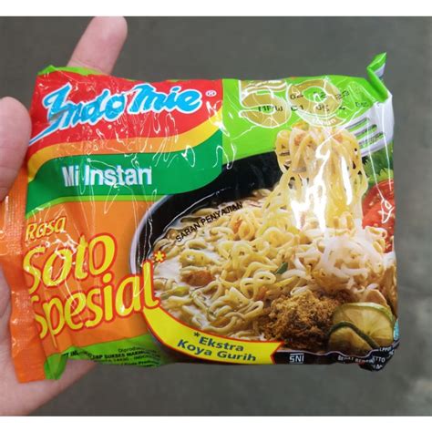 Jual Indomie Rasa Soto Spesial Dengan Koya Gurih Mie Mi Instan Rasa Soto Spesial Shopee Indonesia